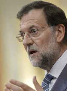 Mariano Rajoy en el discurso de Investidura del Presidente del PP