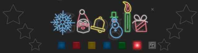 Google nos desea Felices fiestas