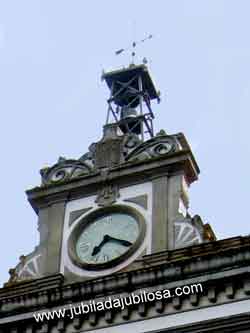 Reloj de la fábrica de Tabacos de A Coruña