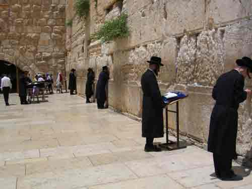 Muro de los lamentos en Jerusalén