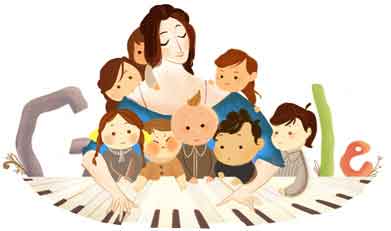 193º aniversario del nacimiento de Clara Schumann