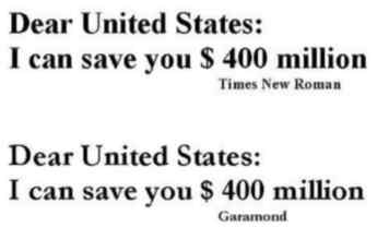 Queridos Estados Unidos: yo puedo ahorrarles $ 400 millones
