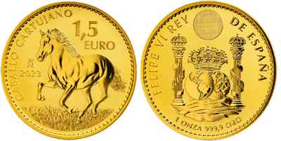 Moneda bullion de oro